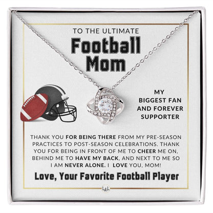 Football Mom Gift - Sports Mom Gift Idea - Great For Mother's Day, Christmas, Her Birthday, Or As An End Of Season Gift - Liliana and Liam