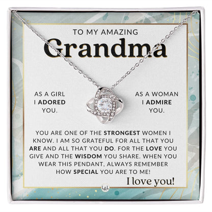 Grandma Gift From Granddaughter - Sentimental Gift Idea - Great For Mother's Day, Christmas, Her Birthday, Or As An Encouragement Gift - Liliana and Liam