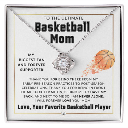Basketball Mom Gift - Sports Mom Gift Idea - Great For Mother's Day, Christmas, Her Birthday, Or As An End Of Season Gift - Liliana and Liam