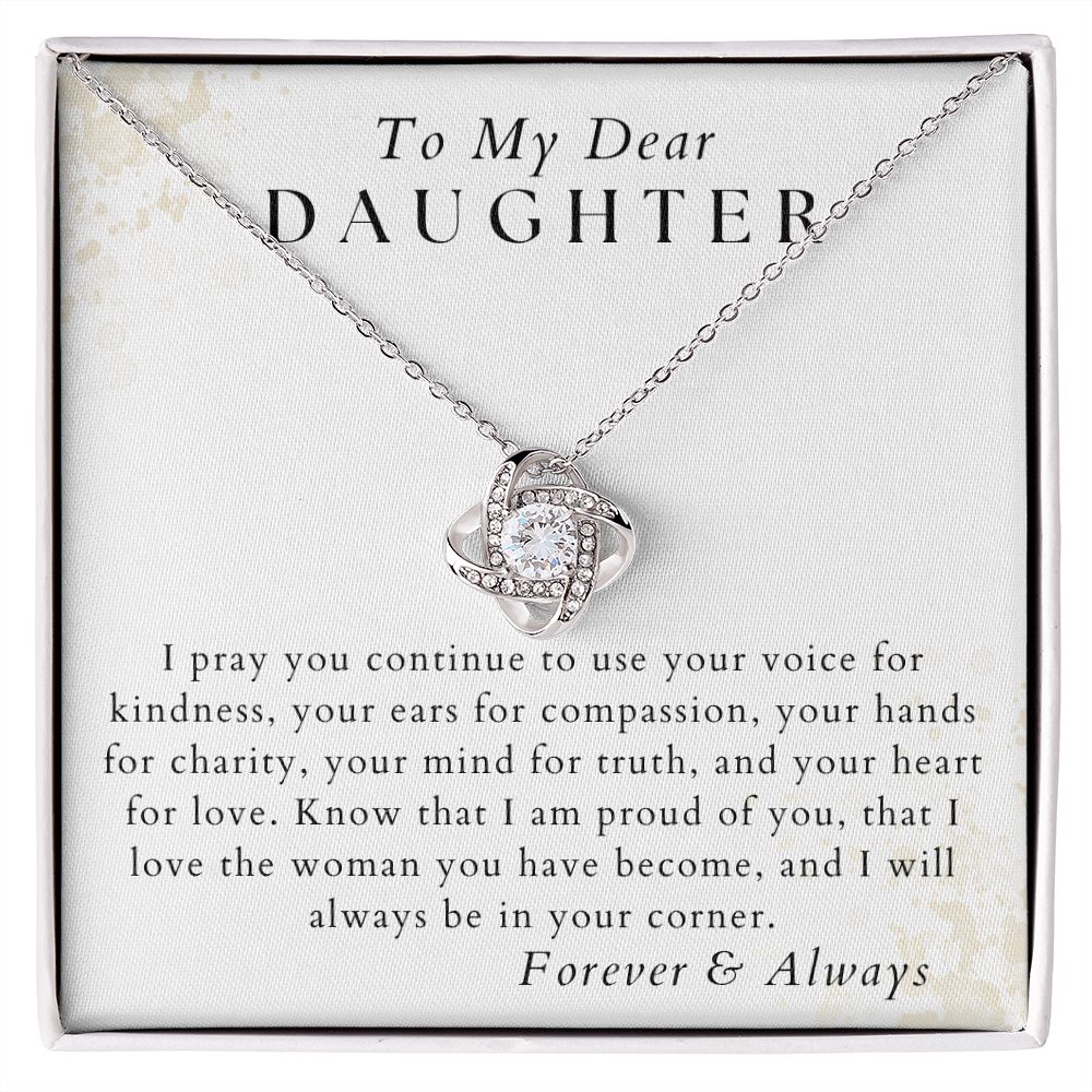 I Love The Woman You've Become - To My Dear Daughter - From Mom, Dad, Parents - Christmas Gifts, Birthday Gift for Her, Graduation