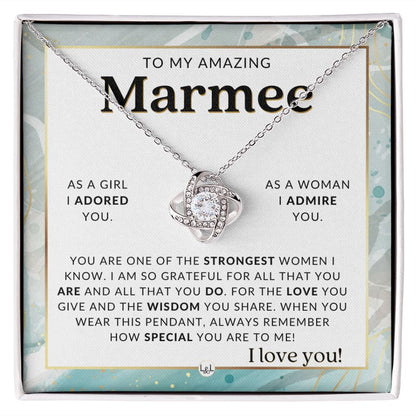 Marmee Gift From Granddaughter - Sentimental Gift Idea - Great For Mother's Day, Christmas, Her Birthday, Or As An Encouragement Gift - Liliana and Liam