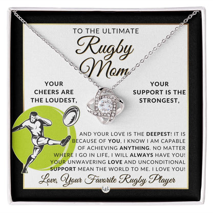 Rugby Mom Gift - Ultimate Sports Mom Gift Idea - Great For Mother's Day, Christmas, Her Birthday, Or As An End Of Season Gift - Liliana and Liam