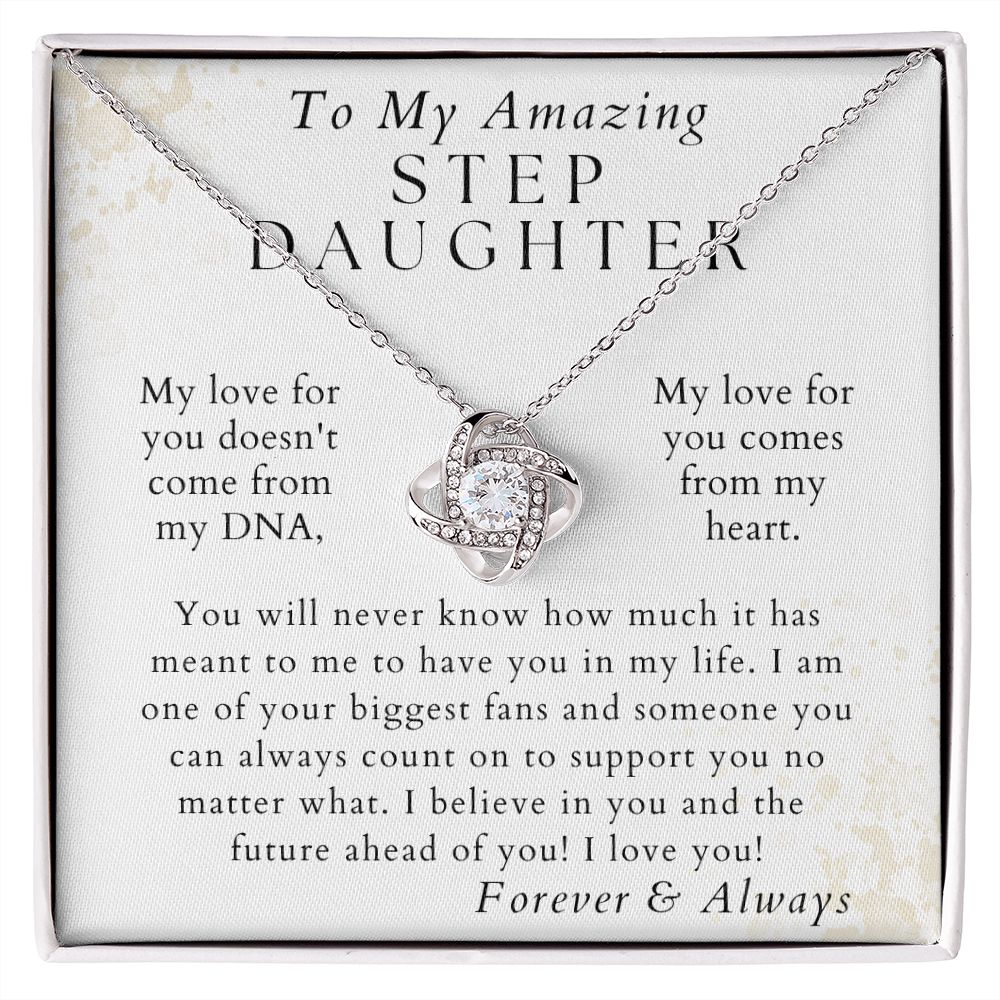 Your Biggest Fan -  Gift For Stepdaughter - From Stepmom or Bonus Mom - Christmas Gifts, Birthday Present for Her, Valentine's Day, Graduation