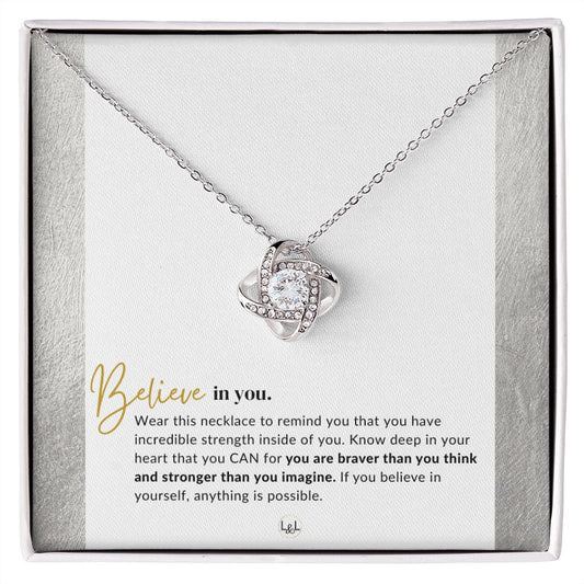 Believe in YOU - Best Friend Gift To Celebrate New Beginnings - Empowering, Motivational, Strength - Inspirational Gift of Encouragement