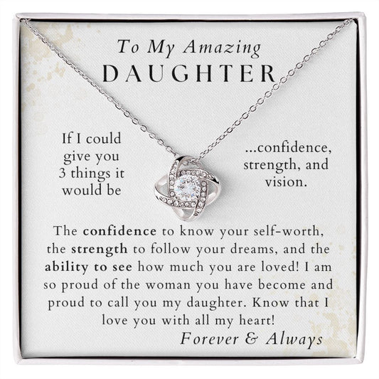 Forever and Always - Necklace For Daughter