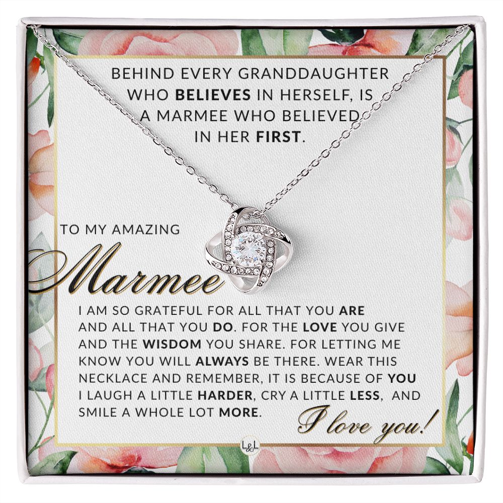 Marmee Gift From Granddaughter - Thoughtful Gift Idea - Great For Mother's Day, Christmas, Her Birthday, Or As An Encouragement Gift