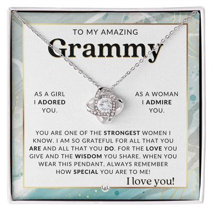 Grammy Gift From Granddaughter - Sentimental Gift Idea - Great For Mother's Day, Christmas, Her Birthday, Or As An Encouragement Gift - Liliana and Liam