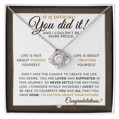 College Graduation Party Gift For Her - I Am Proud - Graduation Gift Idea For Her