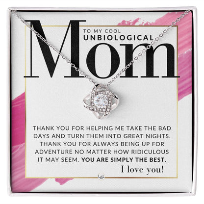 Gift For Your Unbiological Mom - Present for Stepmom, Bonus Mom, Second Mom, Unbiological Mom, or Other Mom - Great For Mother's Day, Christmas, Her Birthday, Or As An Encouragement Gift - Liliana and Liam