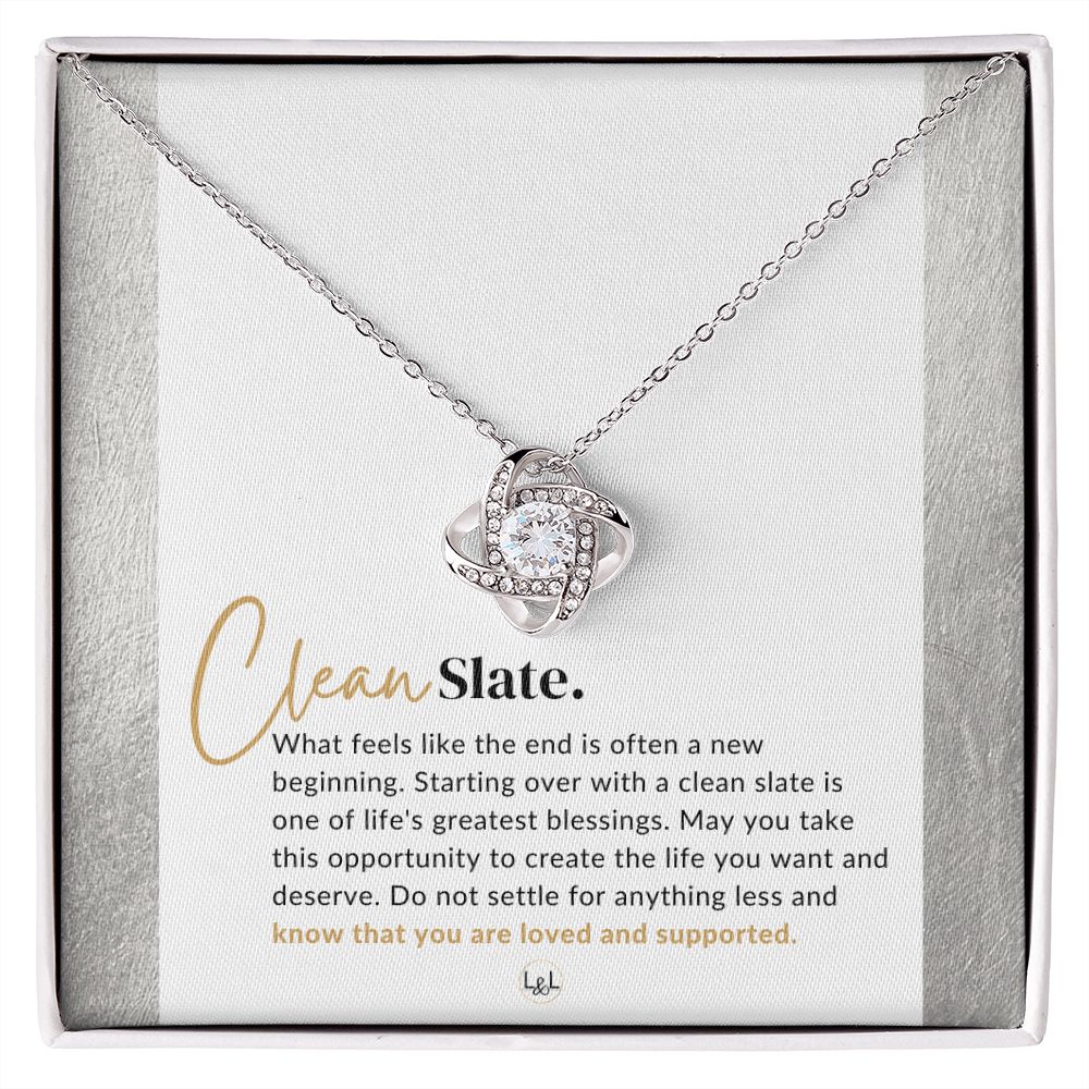 Clean Slate - New Beginnings - Empowering, Motivational, Strength - Inspirational Gift For You or A Friend - Fresh Start