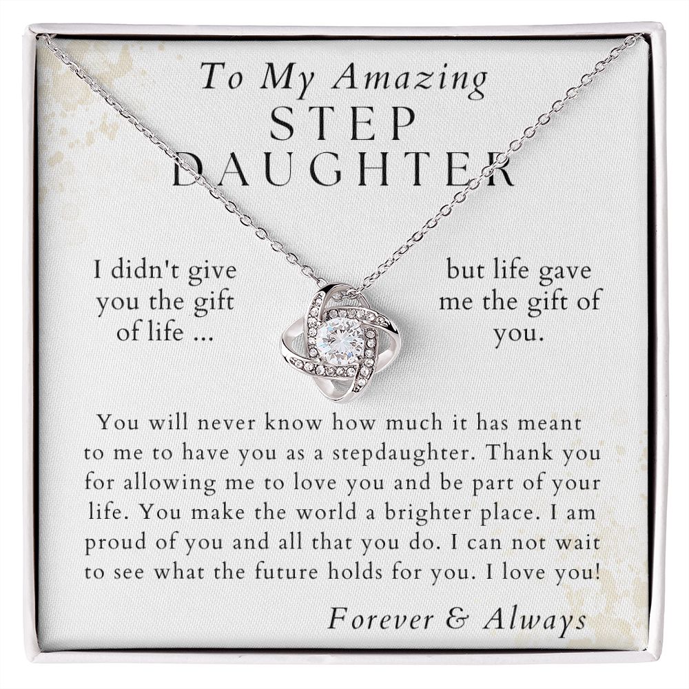 You Will Never Know - Gift for Stepdaughter - from Stepmom or Bonus Mom - Christmas Gifts, Birthday Present for Her, Valentine's Day, Graduation 14K
