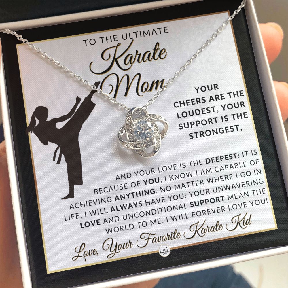 Karate Mom (female) Gift - Ultimate Sports Mom Gift Idea - Great For Mother's Day, Christmas, Her Birthday, Or As An End Of Season Gift