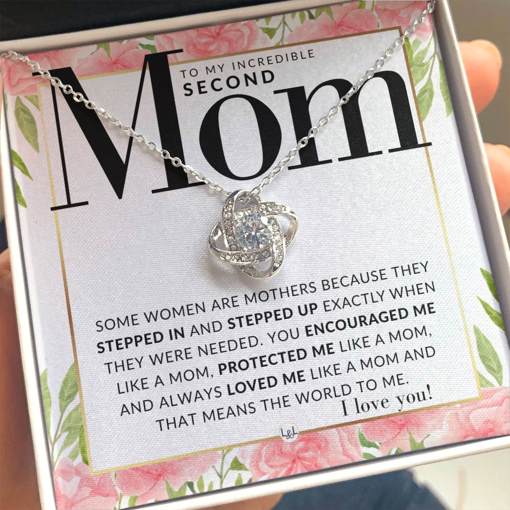 Incredible Second Mom Gift - Present for Stepmom, Bonus Mom, Second Mom, Unbiological Mom, or Other Mom - Great For Mother's Day, Christmas, Her Birthday, Or As An Encouragement Gift
