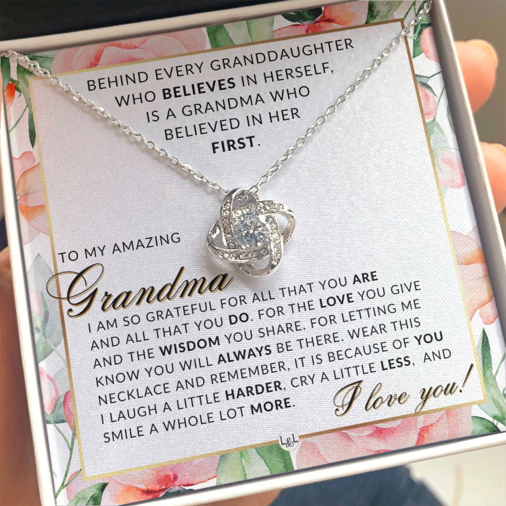 Grandma Gift From Granddaughter - Thoughtful Gift Idea - Great For Mother's Day, Christmas, Her Birthday, Or As An Encouragement Gift