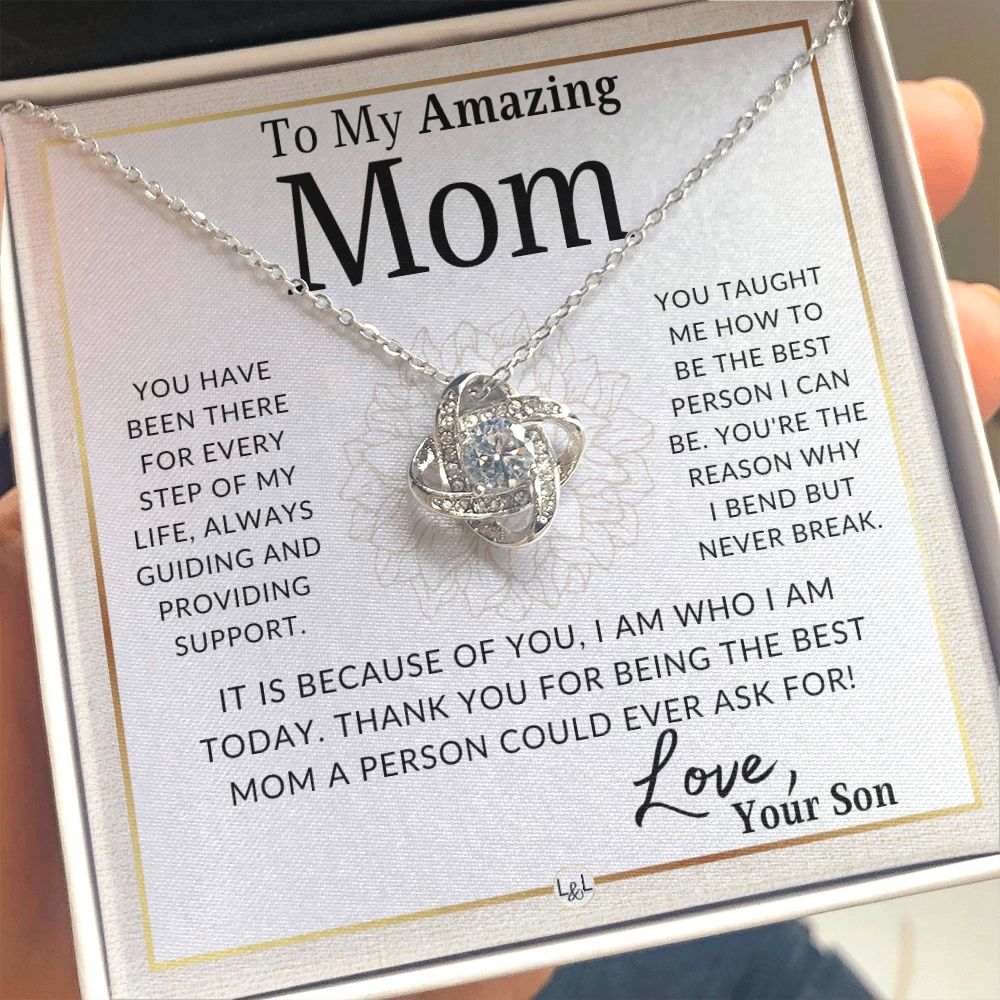 Gift for Mom, From Son - Every Step
