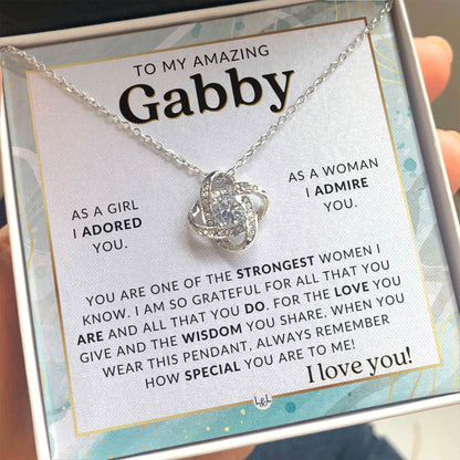 Gabby Gift From Granddaughter - Sentimental Gift Idea - Great For Mother's Day, Christmas, Her Birthday, Or As An Encouragement Gift