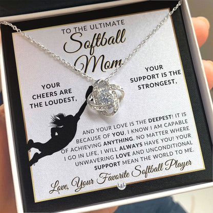 Softball Mom Gift - Ultimate Sports Mom Gift Idea - Great For Mother's Day, Christmas, Her Birthday, Or As An End Of Season Gift