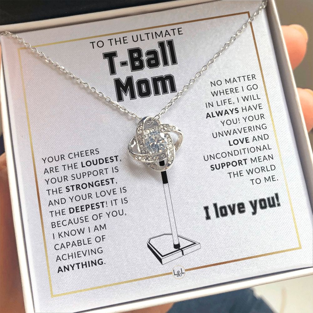 T-Ball Mom Gift - Sports Mom Gift Idea - Great For Mother's Day, Christmas, Her Birthday, Or As An End Of Season Gift