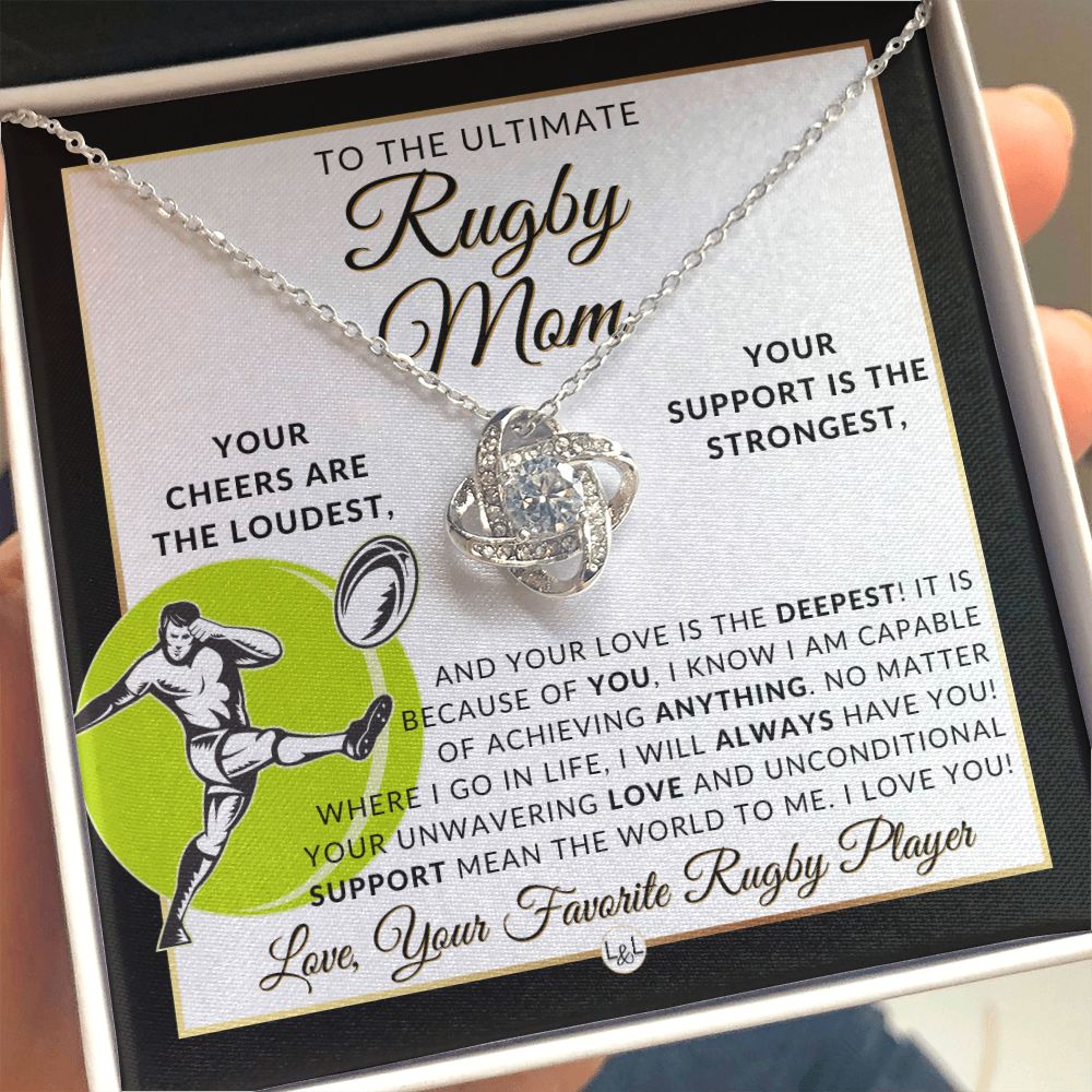 Rugby Mom Gift - Ultimate Sports Mom Gift Idea - Great For Mother's Day, Christmas, Her Birthday, Or As An End Of Season Gift