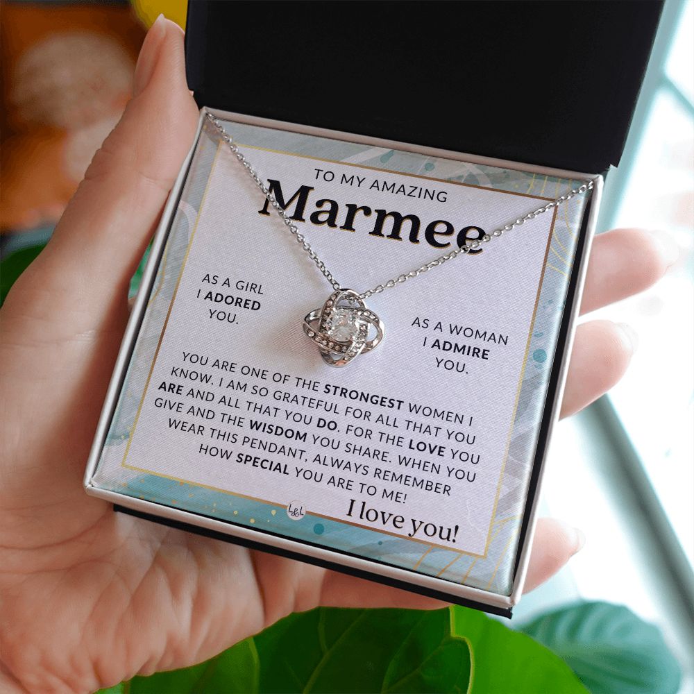 Marmee Gift From Granddaughter - Sentimental Gift Idea - Great For Mother's Day, Christmas, Her Birthday, Or As An Encouragement Gift