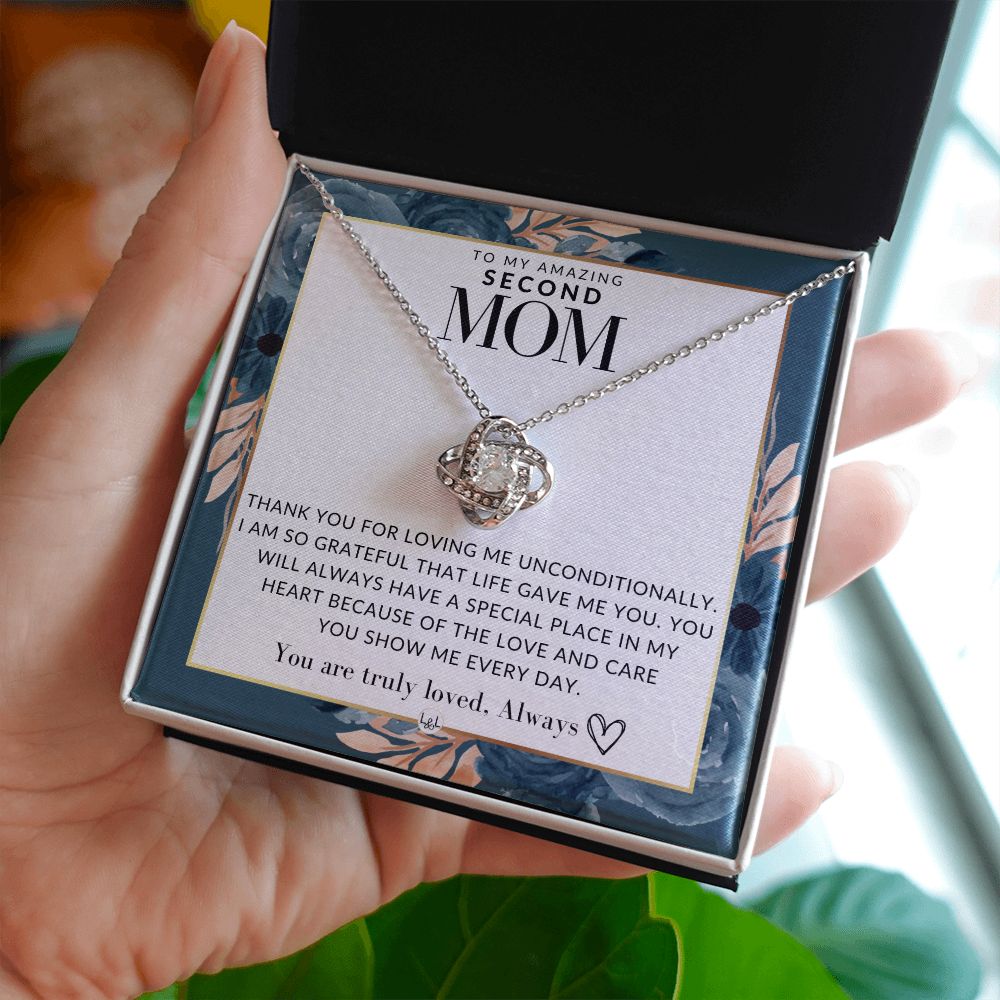 Second Mom Gift - Truly Loved - Present for Stepmom, Bonus Mom, Second Mom, Unbiological Mom, or Other Mom - Great For Mother's Day, Christmas, Her Birthday, Or As An Encouragement Gift