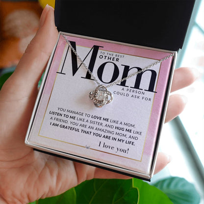 The Best Other Mom Gift - Present for Stepmom, Bonus Mom, Second Mom, Unbiological Mom, or Other Mom - Great For Mother's Day, Christmas, Her Birthday, Or As An Encouragement Gift
