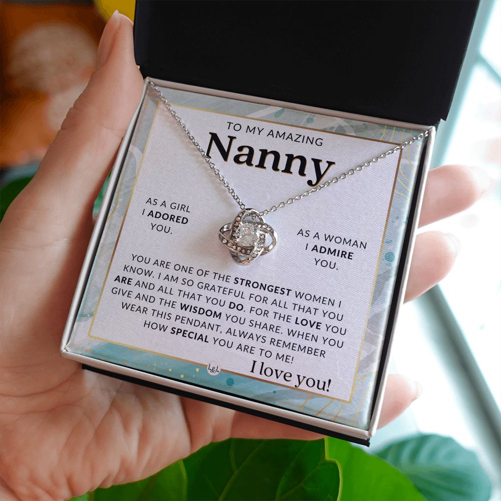 Nanny Gift From Granddaughter - Sentimental Gift Idea - Great For Mother's Day, Christmas, Her Birthday, Or As An Encouragement Gift