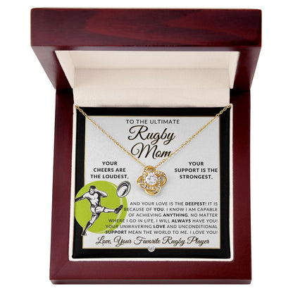 Rugby Mom Gift - Ultimate Sports Mom Gift Idea - Great For Mother's Day, Christmas, Her Birthday, Or As An End Of Season Gift - Liliana and Liam