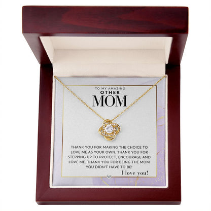 Other Mom Gift - Thank You - Present for Stepmom, Bonus Mom, Second Mom, Unbiological Mom, or Other Mom - Great For Mother's Day, Christmas, Her Birthday, Or As An Encouragement Gift - Liliana and Liam