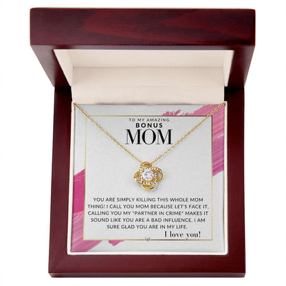 Bonus Mom Gift - Your Killing it! - Present for Stepmom, Bonus Mom, Second Mom, Unbiological Mom, or Other Mom - Great For Mother's Day, Christmas, Her Birthday, Or As An Encouragement Gift - Liliana and Liam