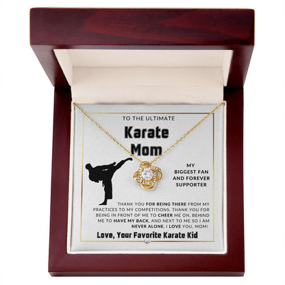 Karate Mom Gift - Male Karate Kid - Sports Mom Gift Idea - Great For Mother's Day, Christmas, Her Birthday, Or As An End Of Season Gift - Liliana and Liam