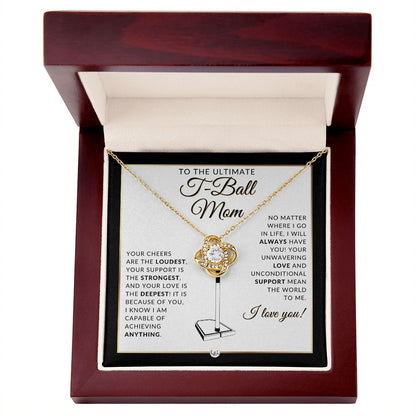 T - Ball Mom Gift - Ultimate Sports Mom Gift Idea - Great For Mother's Day, Christmas, Her Birthday, Or As An End Of Season Gift - Liliana and Liam