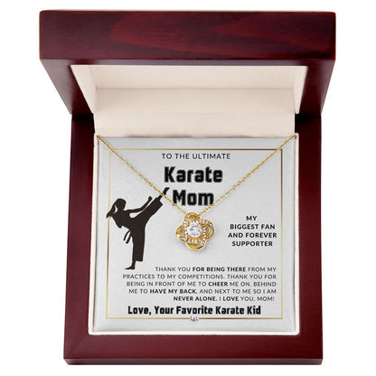Karate Mom Gift - Female Karate Kid - Sports Mom Gift Idea - Great For Mother's Day, Christmas, Her Birthday, Or As An End Of Season Gift - Liliana and Liam