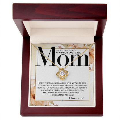 Unbiological Mom Gift - Present for Stepmom, Bonus Mom, Second Mom, Unbiological Mom, or Other Mom - Great For Mother's Day, Christmas, Her Birthday, Or As An Encouragement Gift - Liliana and Liam