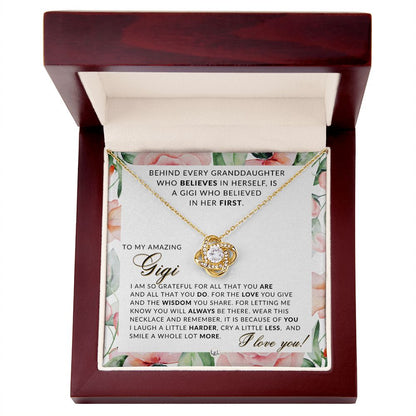 Gigi Gift From Granddaughter - Thoughtful Gift Idea - Great For Mother's Day, Christmas, Her Birthday, Or As An Encouragement Gift - Liliana and Liam