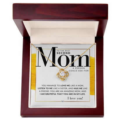 The Best Second Mom Gift - Present for Stepmom, Bonus Mom, Second Mom, Unbiological Mom, or Other Mom - Great For Mother's Day, Christmas, Her Birthday, Or As An Encouragement Gift - Liliana and Liam