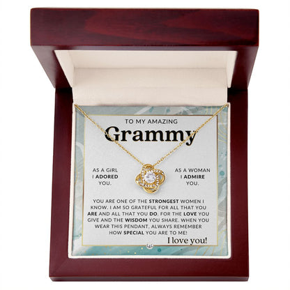 Grammy Gift From Granddaughter - Sentimental Gift Idea - Great For Mother's Day, Christmas, Her Birthday, Or As An Encouragement Gift - Liliana and Liam