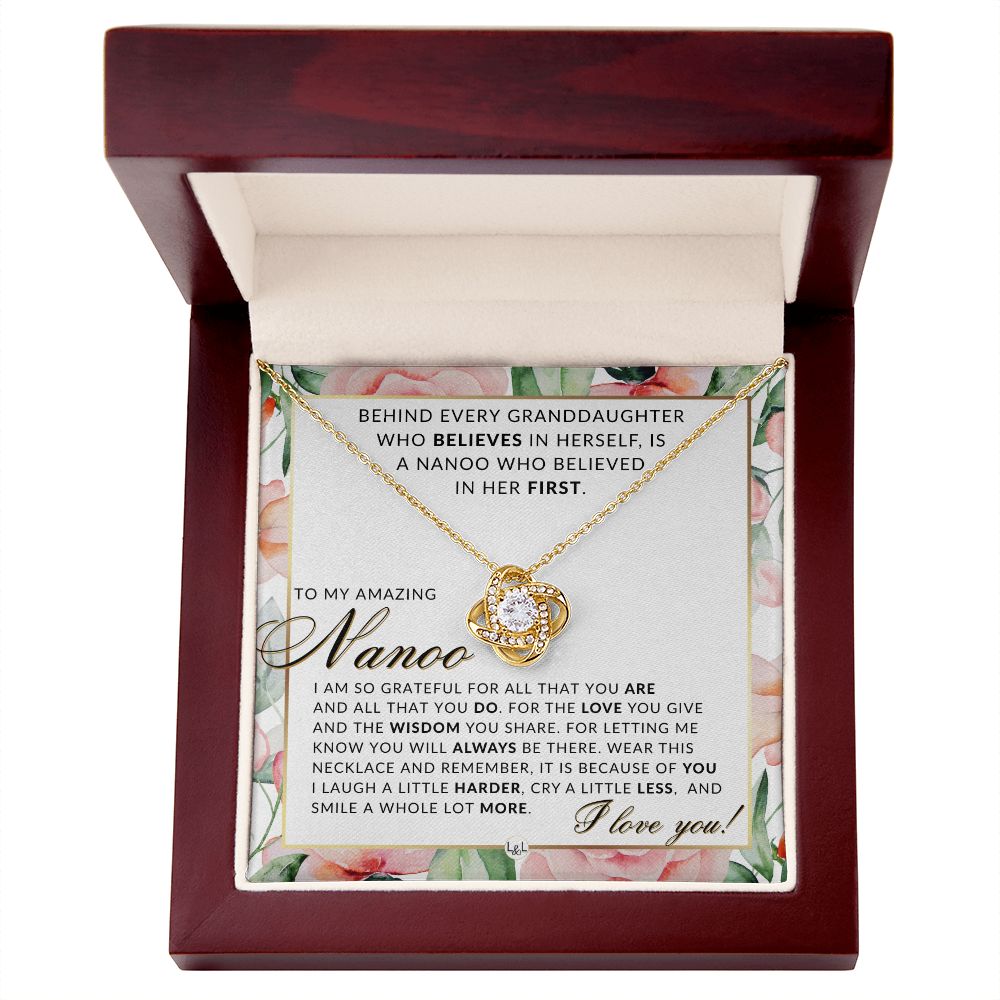 Nanoo Gift From Granddaughter - Thoughtful Gift Idea - Great For Mother's Day, Christmas, Her Birthday, Or As An Encouragement Gift