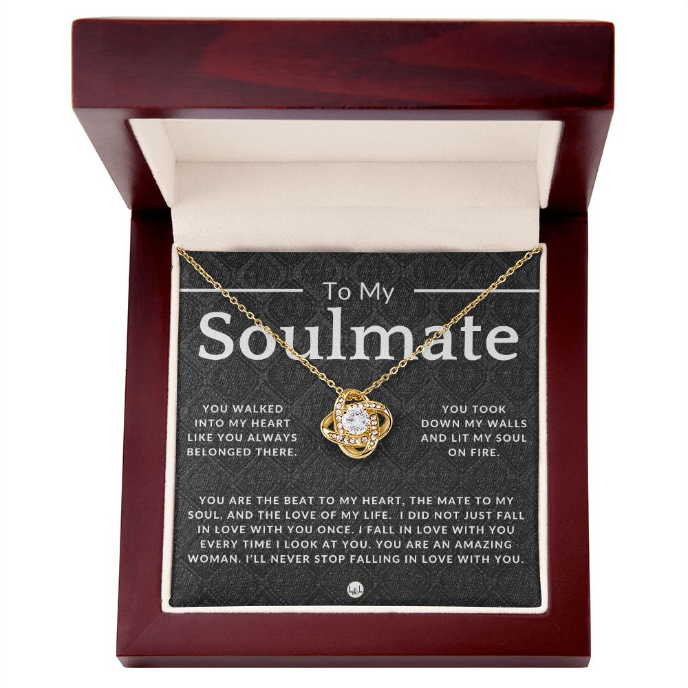 My Soulmate, The Beat to My Heart - A Thoughtful & Romantic Gift for Her