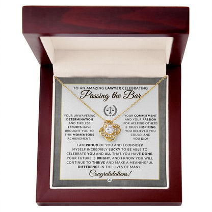 Congrats, Esquire! Lawyer Graduation Gift - Law School Gift Idea - Liliana and Liam
