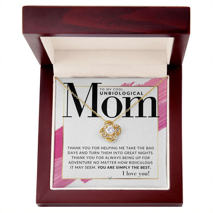 Gift For Your Unbiological Mom - Present for Stepmom, Bonus Mom, Second Mom, Unbiological Mom, or Other Mom - Great For Mother's Day, Christmas, Her Birthday, Or As An Encouragement Gift - Liliana and Liam