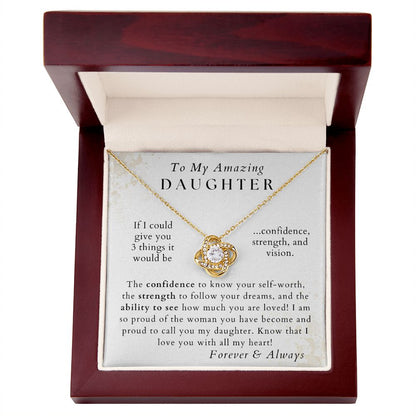 Forever and Always - Necklace For Daughter