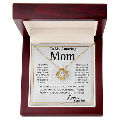 Gift for Mom, From Son - Every Step - Liliana and Liam