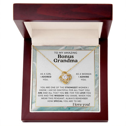 Bonus Grandma Gift From Granddaughter - Sentimental Gift Idea - Great For Mother's Day, Christmas, Her Birthday, Or As An Encouragement Gift - Liliana and Liam