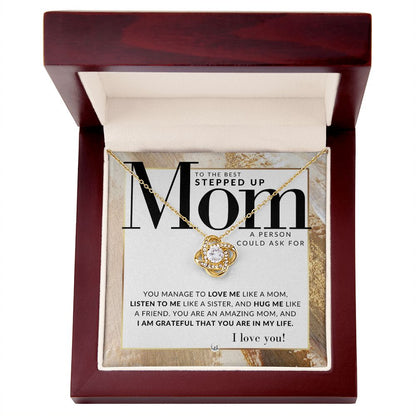 The Best Stepped Up Mom Gift - Present for Stepmom or Stepmother - Great For Mother's Day, Christmas, Her Birthday, Or As An Encouragement Gift - Liliana and Liam