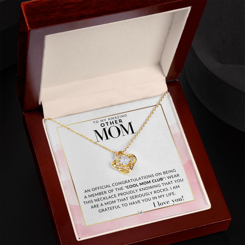 Other Mom Gift - Cool Mom Club - Present for Stepmom, Bonus Mom, Second Mom, Unbiological Mom, or Other Mom - Great For Mother's Day, Christmas, Her Birthday, Or As An Encouragement Gift