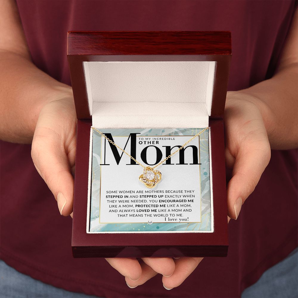 Incredible Other Mom Gift - Present for Stepmom, Bonus Mom, Second Mom, Unbiological Mom, or Other Mom - Great For Mother's Day, Christmas, Her Birthday, Or As An Encouragement Gift