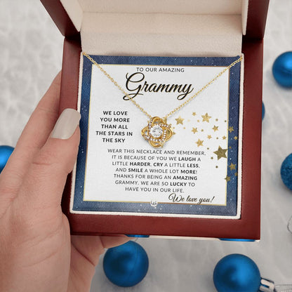 Our Grammy Gift - Meaningful Necklace - Great For Mother's Day, Christmas, Her Birthday, Or As An Encouragement Gift