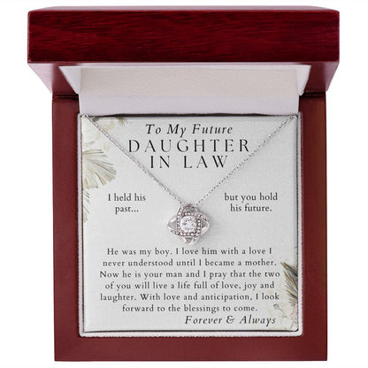 Love, Joy & Laughter - Gift for Future Daughter in Law - From Future Mother in Law - From In Laws - Wedding Present, Christmas Gift, Birthday Gifts for Her