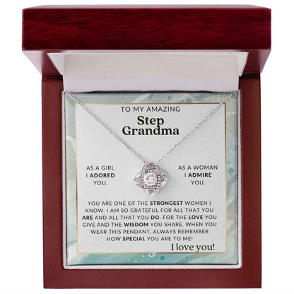 Step Grandma Gift From Granddaughter - Sentimental Gift Idea - Great For Mother's Day, Christmas, Her Birthday, Or As An Encouragement Gift